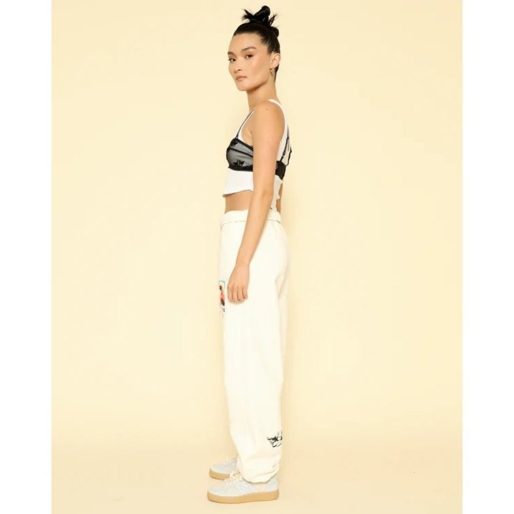 Boys Lie Let Me Go Sweatpants in Let Me Go Large New Womens Joggers - Picture 12 of 15
